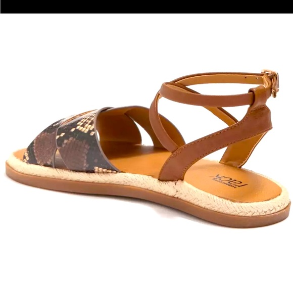 EUC Nordstrom Rack straps sandals- size 7.5 - Picture 2 of 6